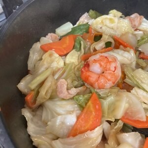 白菜と鶏肉の中華風うま煮